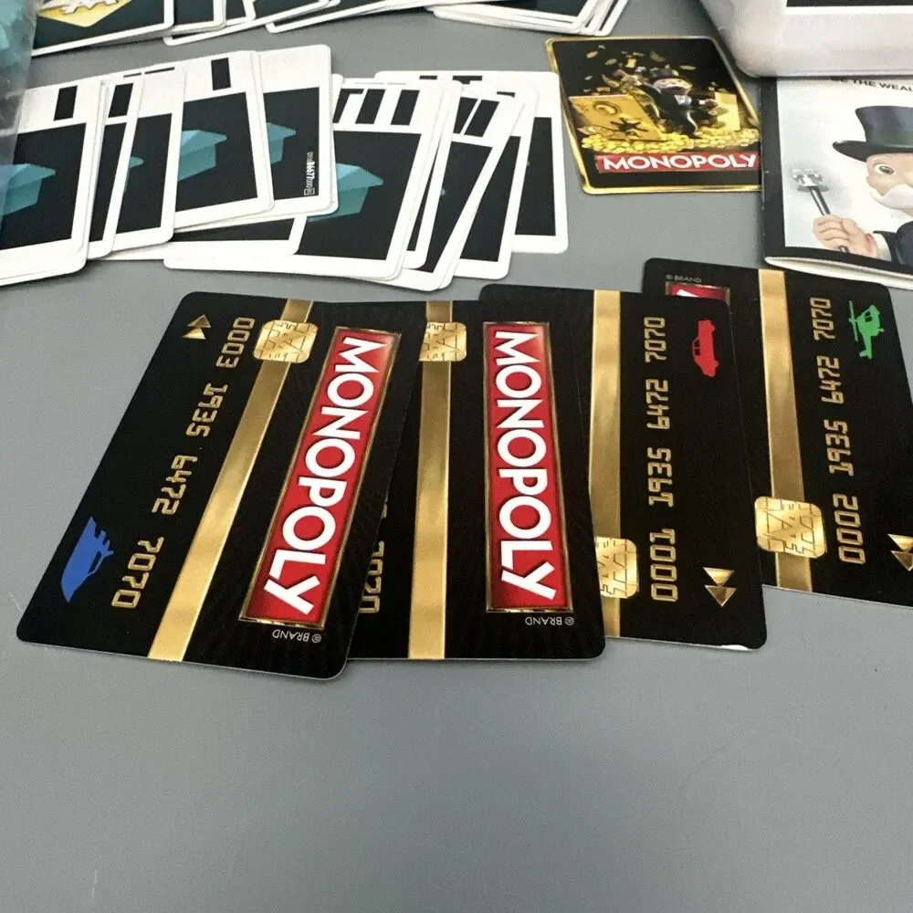 Hasbro Monopoly Ultimate Banking Board Game Replacement Parts In EUC